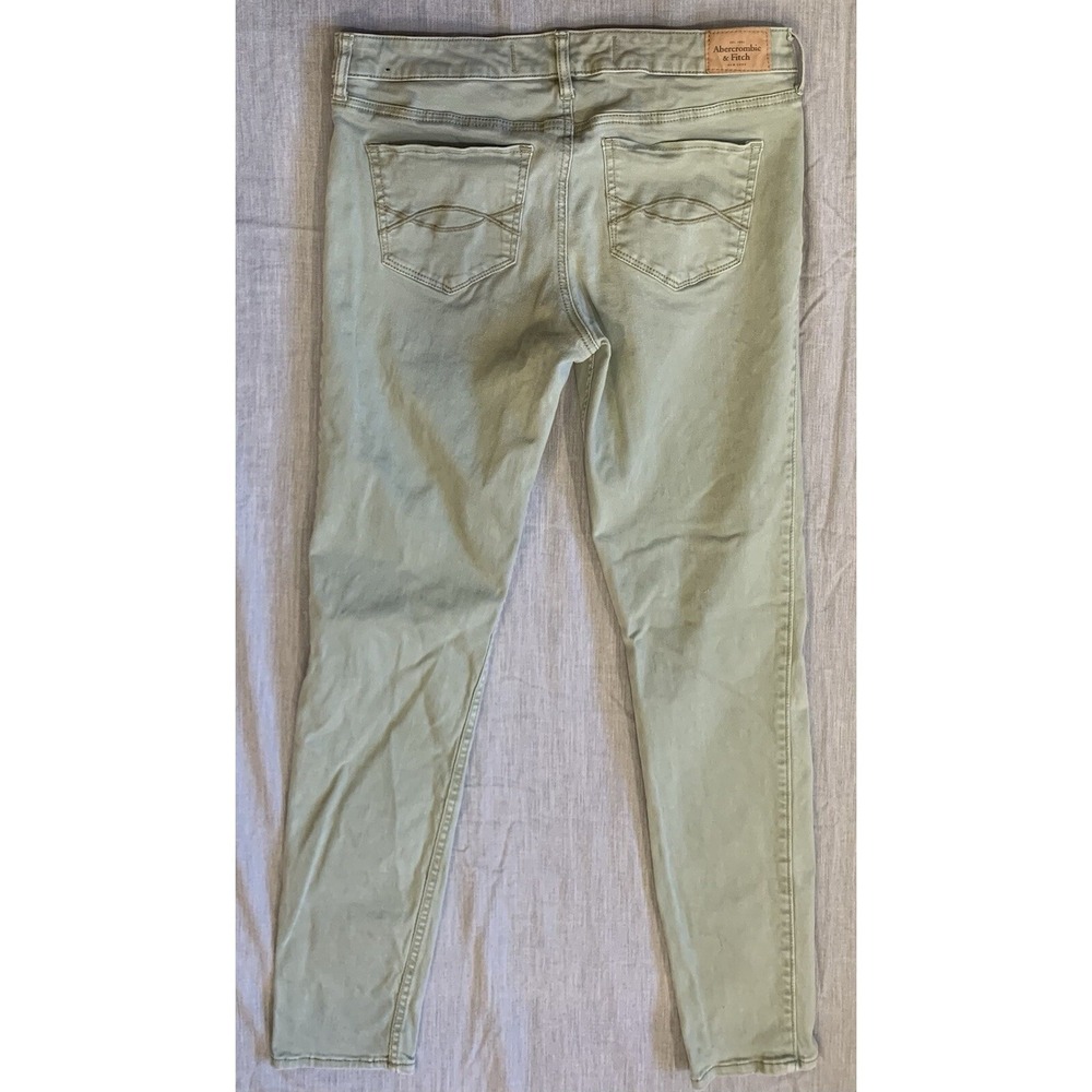Abercrombie & Fitch Jeans Women's Size 8 Mint Green Pants - Picture 5 of 7